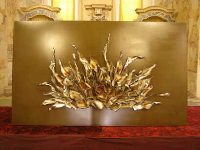 Rewriting Memory with Steel -  Riscrivere la memoria con l\'acciaio - a Sculpture & Installation Artowrk by Giuliano Negretto